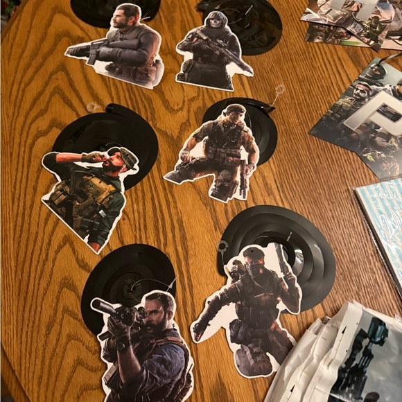 Call of Duty 104 Piece Military Themed Happy Birthday Decorations - Picture 3 of 16